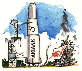 Ariane 5 Rocket Explosion